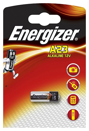 Батарейка ENERGIZER Alkaline LR23/E23A/MN21 BL1 для автосигнализации