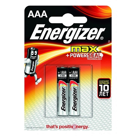 Батарейка ENERGIZER MAX LR03/E92/AAA BL2