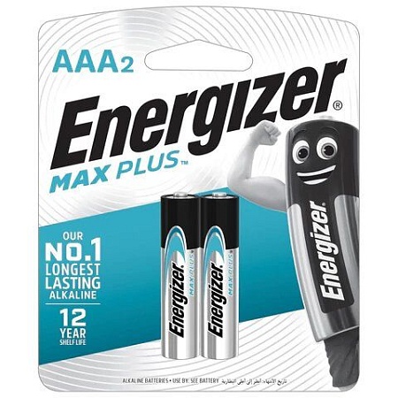 Батарейка Energizer LR03 BL2 Max Plus /4/48