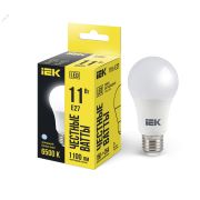 Лампа светодиодная A60 груша 11Вт 230В 6500К E27 IEK LLE-A60-11-230-65-E27