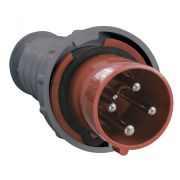 Вилка кабельная 63А 3Р+E IР54 переносная 380В 034 PSR02-063-4