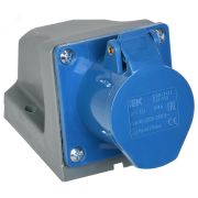 Розетка кабельная 16А 2Р+E IР44 на поверхность 230В 113 PSR11-016-3