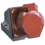 Розетка кабельная 32А 3Р+N+Е IР44 на поверхность 380В 125 PSR12-032-5
