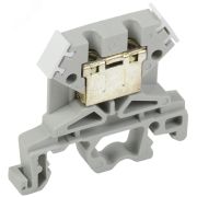 Клемма ЗНИ-4 мм.кв. серый YZN10-004-K03