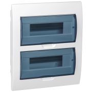 Щит распределительный встраиваемый ЩРВ-П-24 IP41 пластиковый прозрачная дверь MKP12-V-24-40-10