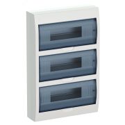 Щит распределительный навесной ЩРн-П-36 IP41 пластиковый белый прозрачная дверь MKP12-N-36-40-05