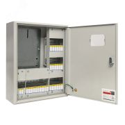 Щит учетно-распределительный навесной ЩРУн-3/30о IP31 однодверный с окном 500х400х160 mb23-3/30-1