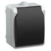ФОРС Розетка наружная с заземлением с крышкой IP54 ERS12-K03-16-54-DC