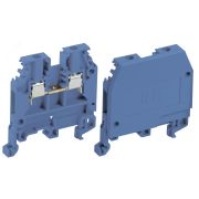 Клемма ЗНИ-2,5мм.кв синяя без маркировки YZN10-002-K07
