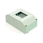 Корпус пластиковый навесной 2-4 модуля IP30 БЕЛЫЙ ЩРН-П-2/4 31031DEK