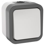 Переключатель одноклавишный TORS 10А IP55 белый TS-V10-0-10-55-K41