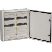 TITAN 5 Корпус металлический ЩРн-72 (2х36) 585х570х140 IP54 сер TI5-50-N-2X036-54-7035