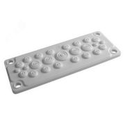 Ввод кабельный пластиковый IP65 25 отверстий пожаробезопасный V0 UL94 +130...-40 R5HTC25
