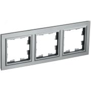 BRITE Рамка 3 поста РУ-3-БрС сталь BR-M32-K46