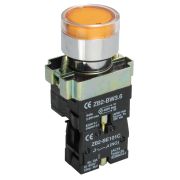 Кнопка управления LAY5-BW3561 с подсветкой желтая BBT50-BW-K05