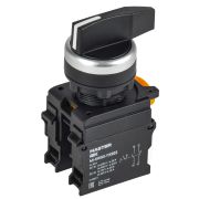 Переключатель длин. ручка 2 полож. возв. 1NO+1NC MASTER IEK MI-SW60-11XB22-3-25-2-K02