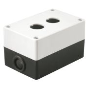 Корпус КП-102 на 2 кнопки белый BKP10-2-K01