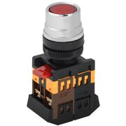Кнопка красная ABLF-22 1з+1р с подсветкой неон 240В BBT10-ABLF-K04