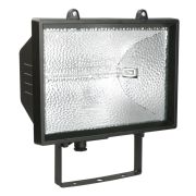 Прожектор ИО1000 галогенный черный IP54 IEK LPI01-1-1000-K02
