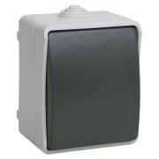 ФОРС Выключатель одноклавишный кнопочный наружный IP54 EVS13-K03-10-54-DC