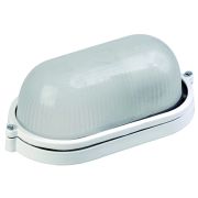 Светильник НПП1401 белый/овал 60Вт IP54 IEK LNPP0-1401-1-060-K01