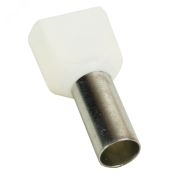 Наконечник штыревой втулочный под два провода НШвИ2 OptiKit T-Shv2-PVC- 10-14 (100шт) 278053