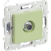 SKANDY Розетка TV оконечная SK-A12G мятный IEK SK-A10-O-K06