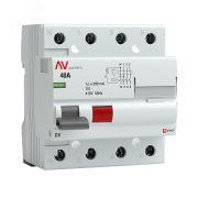 Устройство защитного отключения DV 4P 40А/300мА (AC) AVERES rccb-4-40-300-ac-av