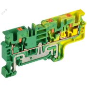 ARMAFIX Клемма пружинная Push-in CP-MC-PEN земля 3 вывода 4мм2 IEK YCT22-03-3-K52-004