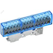 TEKFOR Шина N ноль изолированная на универсальном держателе 8х12-14-С IEK TF-NN20-14-KL-K07