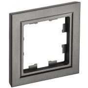 BRITE Рамка 1 пост РУ-1-БрТБ темная бронза BR-M12-K45