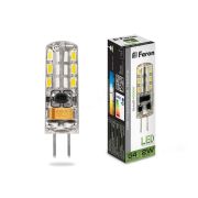 Лампа светодиодная LED 2вт 12в G4 белый капсульная 25448