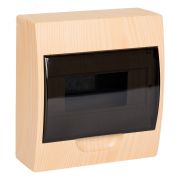 Щит распределительный навесной ЩРН-П- 8 светлое дерево IP41 PROxima pb40-n-8-light