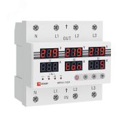Реле напряжения и тока с дисп. MRVA 63A MRVA-3-63A