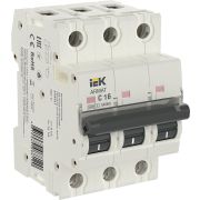 ARMAT Выключатель автоматический трехполюсный C 16А M06N AR-M06N-3-C016
