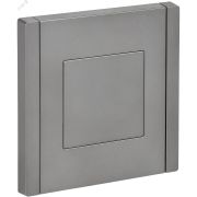 FORTE&PIANO Заглушка с суппортом FP541 сталь IEK FP-PL10-K46