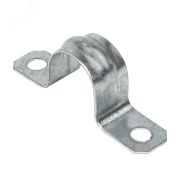 Скоба металлическая двухлапковая d19-20мм (100шт) PROxima sm-2-19-20
