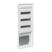 Основание комбинир. щита Nova (3 DIN-рейки + 1 монт. плата) 5 габарит IP41 EKF nv-cbase-3+1