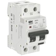 ARMAT Автоматический выключатель дифференциального тока B10N 1P+NP C16 30мА тип A (36мм) IEK AR-B10N-1N-C016A030