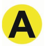 Наклейка A d=20mm. PROxima an-2-9