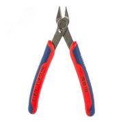Бокорезы прецизионные ElecTronic Super KNips резка - мягкая проволока 02-16мм проволока средней твердости 1мм L=125мм высокочастотная закалка режущих кромок до 60HRC INOX - инструментальная сталь 2-компонентные рукоятки KN-7803125