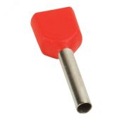 Наконечник штыревой втулочный под два провода НШвИ2 OptiKit T-Shv2-PVC- 0,75-8 (100шт) 278043