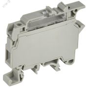 ARMAFIX Клемма винтовая CTS-F с предохранителем 4мм2 серая IEK YCT14-00-K03-004
