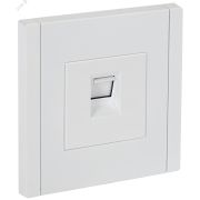 FORTE&PIANO Розетка компьютерная RJ45 кат.5E FP232 белый IEK FP-K10-1-K01