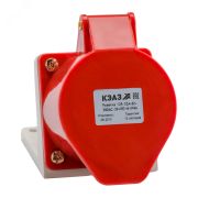 Розетка для монтажа на поверхность 125-32А-6h-380AC-3P+PE+N-IP44 222757