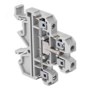 Колодка клеммная двойная JXB-4/35 тип L серая PROxima plc-jxb-2-4/35L-gy
