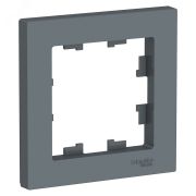 Рамка однопостовая ATLASDESIGN грифель ATN000701