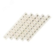 Маркеры для JXB-ST 2,5 с нумерацией 1-50 (100шт.) PROxima zb-st-2.5-1-50