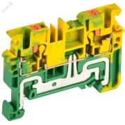 ARMAFIX Клемма пружинная Push-in CP-PEN земля 2,5мм2 желто-зеленая IEK YCT21-00-K52-002