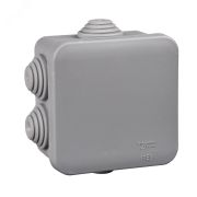 Коробка распределительная 70х70х40мм IP55 серая IMT35090